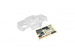 AR402192 Clear Bodyshell with Decals: Granite (ARAC3328)