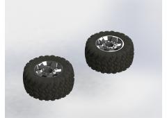 AR550035 dBoots Ragnarok Tire Wheel Set (ARAC9645)