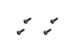 AR721410 Button Head Screw 4x10mm (4) ARAC9857