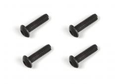 AR721414 Button Head Screw 4x14mm (4) (ARAC9858)