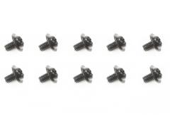 AR739001 Button Head Machine Flange Screw M3x5mm (10) ARAC9793