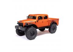 Axial 1/24 SCX24 Dodge Power Wagon 4WD Rock Crawler Brushed RTR Oranje AXI00007T1