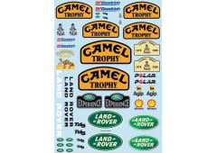 Camel Trophy decal sheet for TRX-4