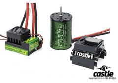 Castle - Mamba Max Pro SCT - Combo - 1-10 Extreem Car regelaar met 1410-3800 Sensorless motor