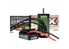 Mamba X ESC met 1515-2200KV Sensored 1:8 E-Buggy Edition