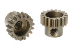 M0.6 Pinion, Hardened Steel, 17 Teeth, 3.17mm C-71617