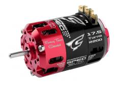 Dynospeed SPEC 3.0 - 1/10 borstelloze sensor comp. motor - Stock - 2-polig - 17.5 Turns - 2200 KV