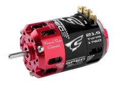 Dynospeed SPEC 3.0 - 1/10 borstelloze sensor comp. motor - Stock - 2-polig - 21.5 Turns - 1760 KV