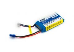 1300mAh 2S 7.4V 20C LiPo; 13 AWG EC EFLB13002S20 met EC2 Stekker