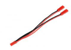 Power Y-kabel - Parallel - BEC - 20AWG Siliconen-kabel - 12cm - 1 st