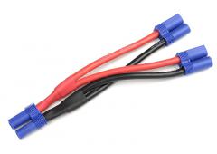Power Y-kabel - Parallel - EC-5 - 10AWG Siliconen-kabel - 12cm - 1 st