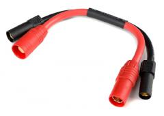 Power verlengkabel - XT-150 + AS-150 Anti Spark - 10AWG Siliconen-kabel - 12cm - 1 st