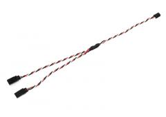 Servo Y-kabel - Gedraaide kabel - Futaba - 22AWG / 60 Strengen - 30cm - 1 st