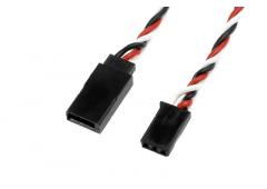 Servo verlengkabel - Gedraaide HD siliconen-kabel - Futaba - 22AWG / 60 Strengen - 10cm