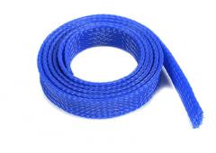 Kabel beschermhoes - Gevlochten - 14mm - Blauw - 1m