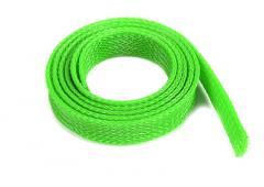 Kabel beschermhoes - Gevlochten - 14mm - Neon Groen - 1m