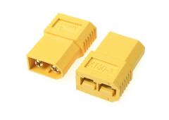Power adapter XT-60 connector man, TRX connector vrouw. 2 st