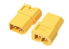 Power adapter XT-60 connector man Tamiya connector vrouw. 2 st