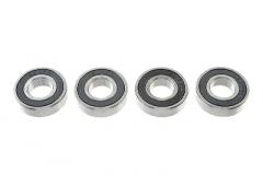 10X22X6 Kogellager ABEC 3, Rubber dichting, 6900-2RS, (4 st)