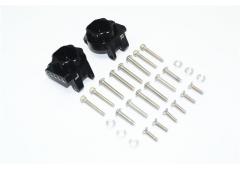 ALU REAR GEAR BOX MOUNTS (MULTIPLE POSITIONING HOLES) -28PCS GPM TRX TRX4 DEFENDER TRX6 BLACK