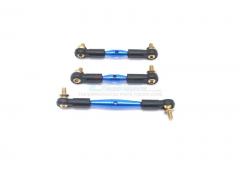 GPM ALLOY TIE ROD FOR SERVO & STEERING - 3PCS SET GPM TAMIYA CC01 / BLUE