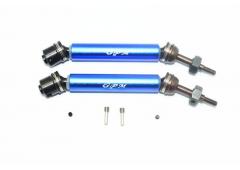 HARDEN STEEL 45 REAR AXLE W. ALLOY BODY -8PC SET BLUE GPM TRX 1/10 RUSTLER 4X4 HOSS