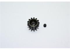 STEEL 13T PINION GEAR -2PC SET BLACK GPM TRX TRX4 DEFENDER TRX6