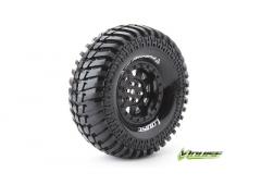 CR-ARDENT - 1-10 Crawler Banden Set - Verlijmd op velg - Super Soft - 1.9" Velgen Zwart