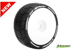 GT-SHIV - MFT Technology - 1-8 Buggy Banden Set - Verlijmd op velg - Super Soft - Velgen