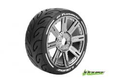 GT-TARMAC - MFT Technology - 1-8 Buggy Banden Set - Verlijmd op velg - Soft - Spaakvelge