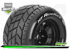 MT-ROCKET - 1-8 Monster Truck Bandenset - Gemonteerd - Sport - 3.8 Bead Style Velg