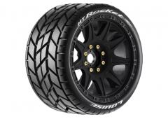 Louise RC-LR-T3353SB-- MT-ROCKET speed - 1-8 Monster Truck Tire Set - Mounted- Soft - Black Louise RC-LR-T3353SB-- MT-ROCKET speed - 1-8 Monster Truck Tire Set - Mounted- Soft - Black