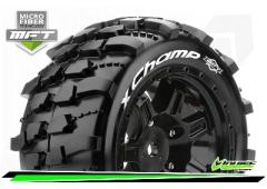 MFT - X-CHAMP - ARRMA Kraton 8S - Mounted - Sport - Black wheels - Hex 24mm - L-T3349BM