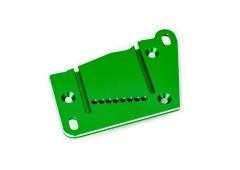 Motor mount cap, 6061-T6 aluminum (green-anodized)