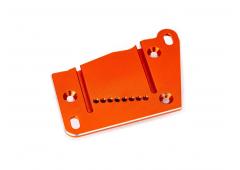 Motor mount cap, 6061-T6 aluminum (orange-anodized)