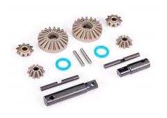 Output gear, center differential, hardened steel (2)