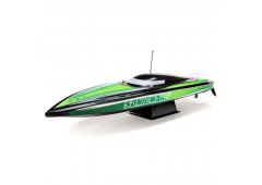 ProBoat 36" Sonicwake,Zwart/Groen, Self-Right Deep-V Brushless RTR (PRB08032T2)