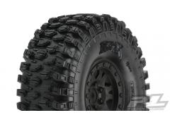 PR10128-10 Hyrax 1.9" G8 Rock Terrain Truck Tires Mounted for Rock Crawler Front or Rear, Mounted on