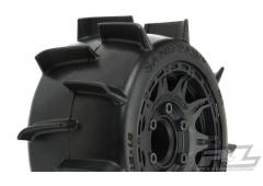 PR10160-10 Sand Paw LP 2.8" zandbanden gemonteerd voor Stampede / Rustler 2wd & 4wd voor en achter,