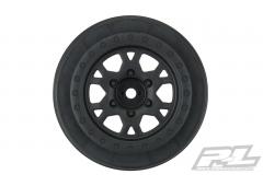 PR2772-03 Impulse 2.2"/3.0" zwarte wielen voor Slash 2wd Rear en Slash 4x4 voor of achter