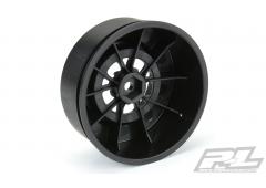 PR2776-03 Pomona Drag Spec 2.2 "/3.0" Black Wheels voor Slash 2wd Rear & Slash 4x4 voor of achter