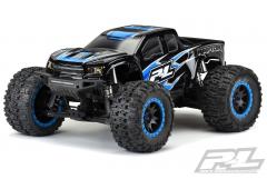 PR3482-18 Pre-cut 2017 Ford F-150 Raptor hardgekleurde (zwart) Body voor X-MAXX