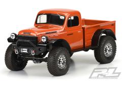 PR3499-00 1946 Dodge Power Wagon Clear Body for 12.3 (313mm) Wheelbase Scale Crawlers