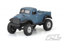 PR3565-00 1946 Dodge Power Wagon Clear Body (SCX24) voor SCX24 JLU (andere SCX24-modellen vereisen A