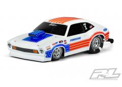 PR3572-00 1972 Ford Pinto Clear Body voor Bandit (met 6070-00 verlengde carrosseriesteunen), AE SR10