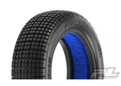 PR8271-02 Slide Job 2.2" 2WD M3 (Soft) Off-Road Buggy Front Tires for 2.2 1:10 2WD Front Buggy Whee