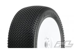 PR9064-033 Slide Lock Off-Road 1:8 Buggy Tires Mounted for Front or Rear, Mounted on Velocity V2 Whi