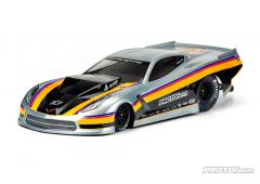 PR1571-40 Chevrolet Corvette C7 Pro-Mod Clear Body voor Slash 2wd Drag Car