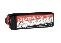 2200 mAh - 3S1P - 11.1V - XT-60 - Li-Po Batterypack - Sigma 45C