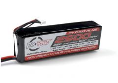 2500 Mah 6S1P 22,2V 25-30C LiPo